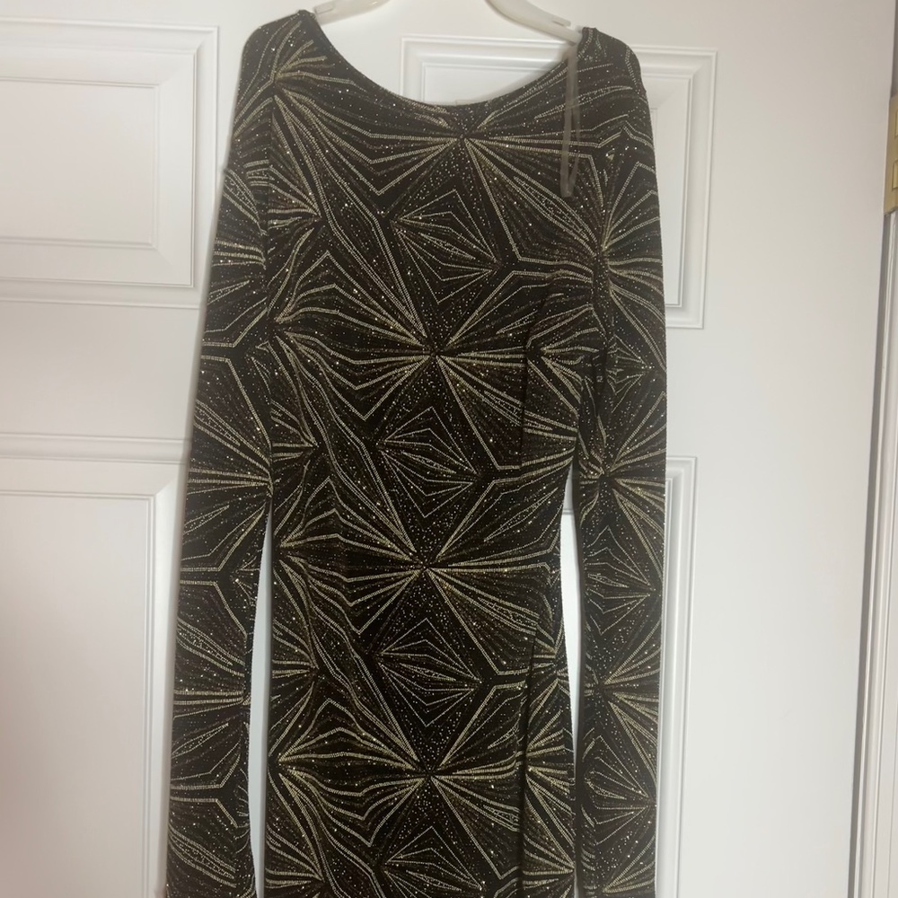 Sexy Geometric Windsor Dress